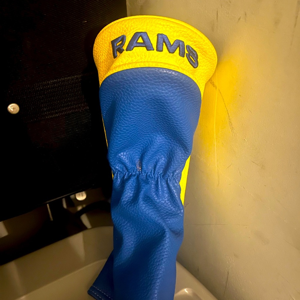 LA Rams driver head cover
